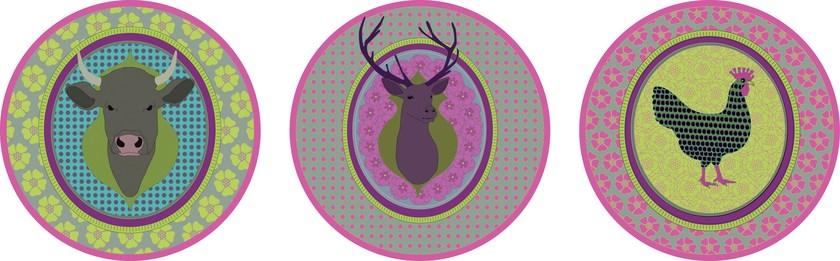 CONCEPTUWALL Клейкое оформление на флизелиновой бумаге Cabinet de curiosités sun-id-1440708 - Вид №2