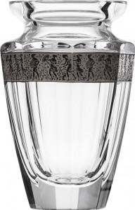 10673441 Moser Ваза Moser Вечность 25,5см, платина, п/к Хрусталь бессвинцовый