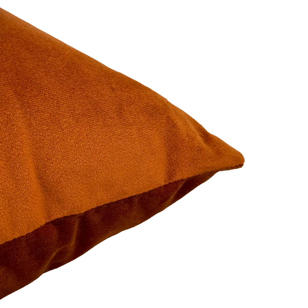 Подушка декоративная Linen Way Tony 45x45 см бархат цвет терракот STLM-2060597 - Вид №2