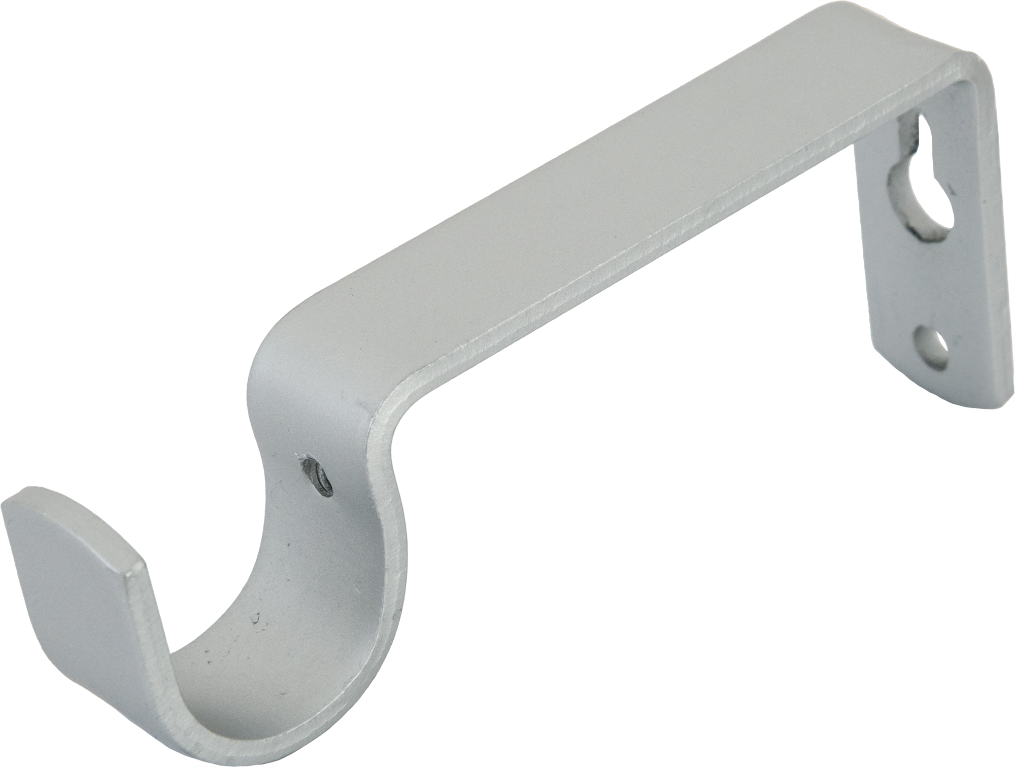 ORBIS Настенный держатель для карниза однорядный серебристый 86015915 STLM-0066214