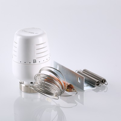 VT.5012.0.0 Термостатическая головка с выносным накладным датчиком Valtec 20-60 °С, 2 м  - Вид №5