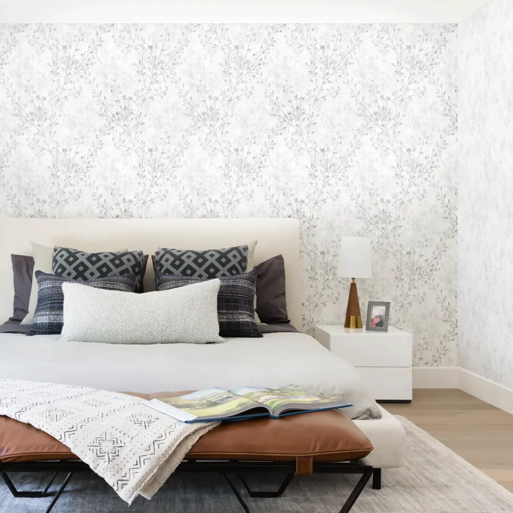 Обои флизелиновые Артекс Киото белые 1.06 м 10513-01 STLM-2031648 - Вид №3