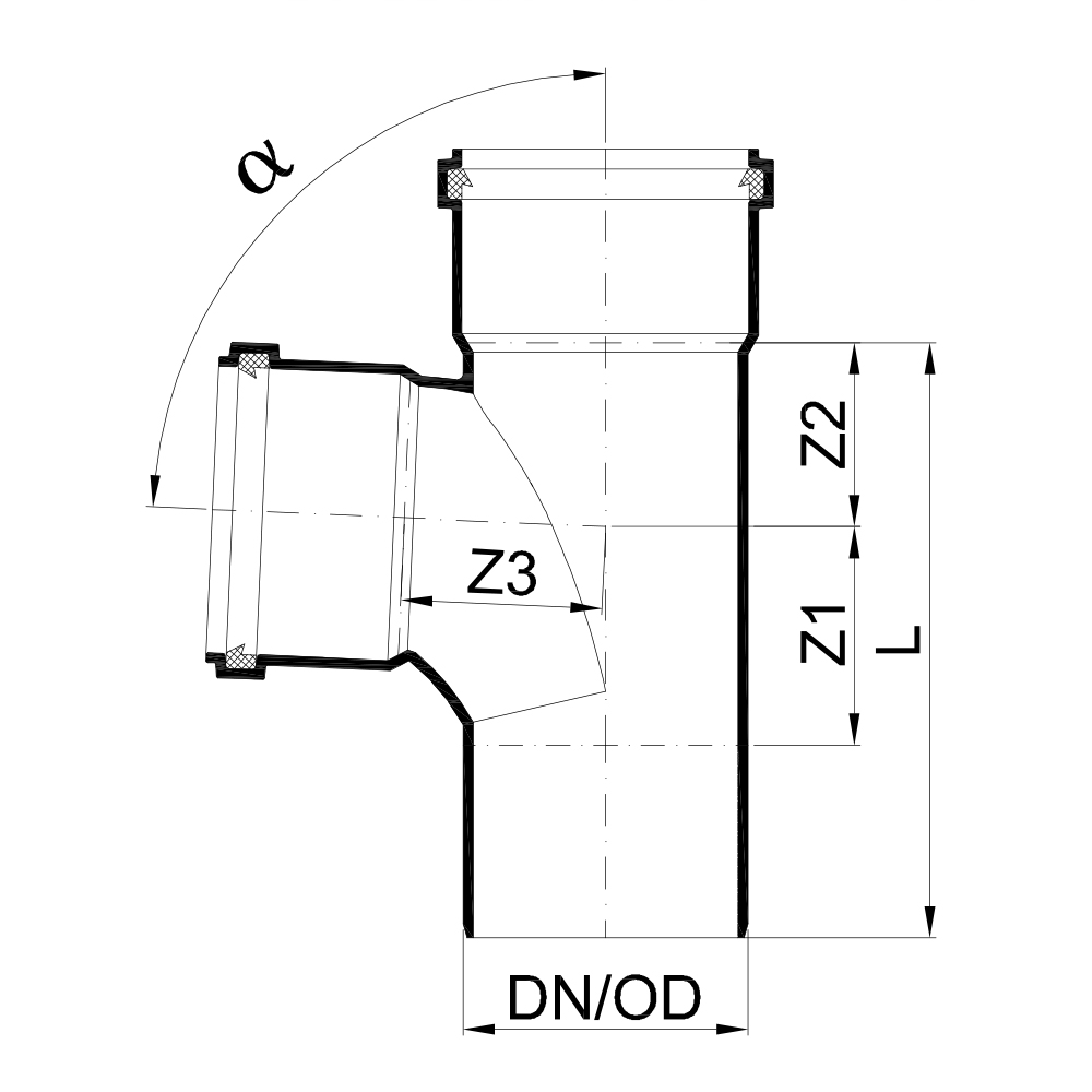 02826 Крестовины Tece  - Вид №1