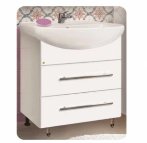 Тумба VAKO CERSANIA 60 релинг 2 ящика  9761