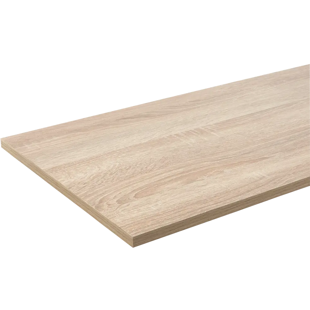 Santreyd: Полка мебельная ЛДСП 2700x400 мм дуб сонома с двусторонней кромкой 17093696 STLM-0007461 - Вид №1