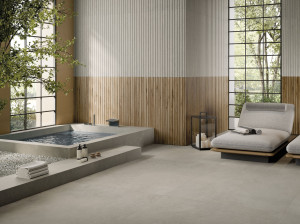 Пол / облицовка керамогранита с эффектом камня