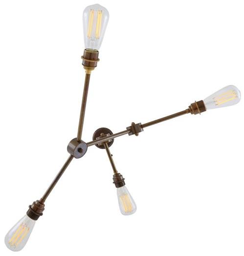 Mullan Lighting Потолочный светильник из латуни  Mlf307  - Вид №3