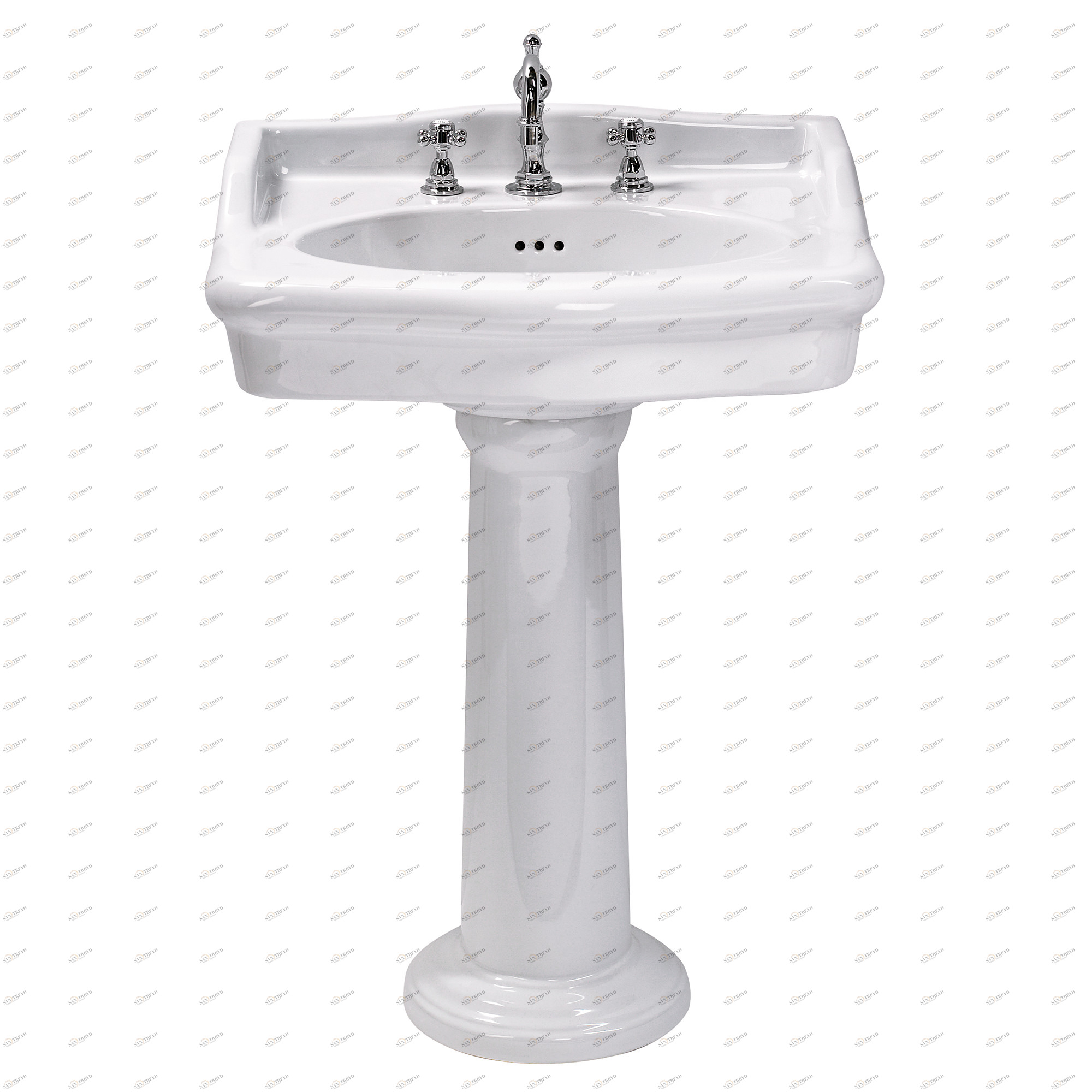 TB-HEL-063 Пьедестал для раковины овальная Traditional Bathrooms 