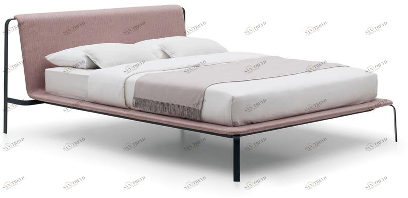 Bolzan Letti Съемная тканевая кровать с мягким изголовьем sun-id-1471718