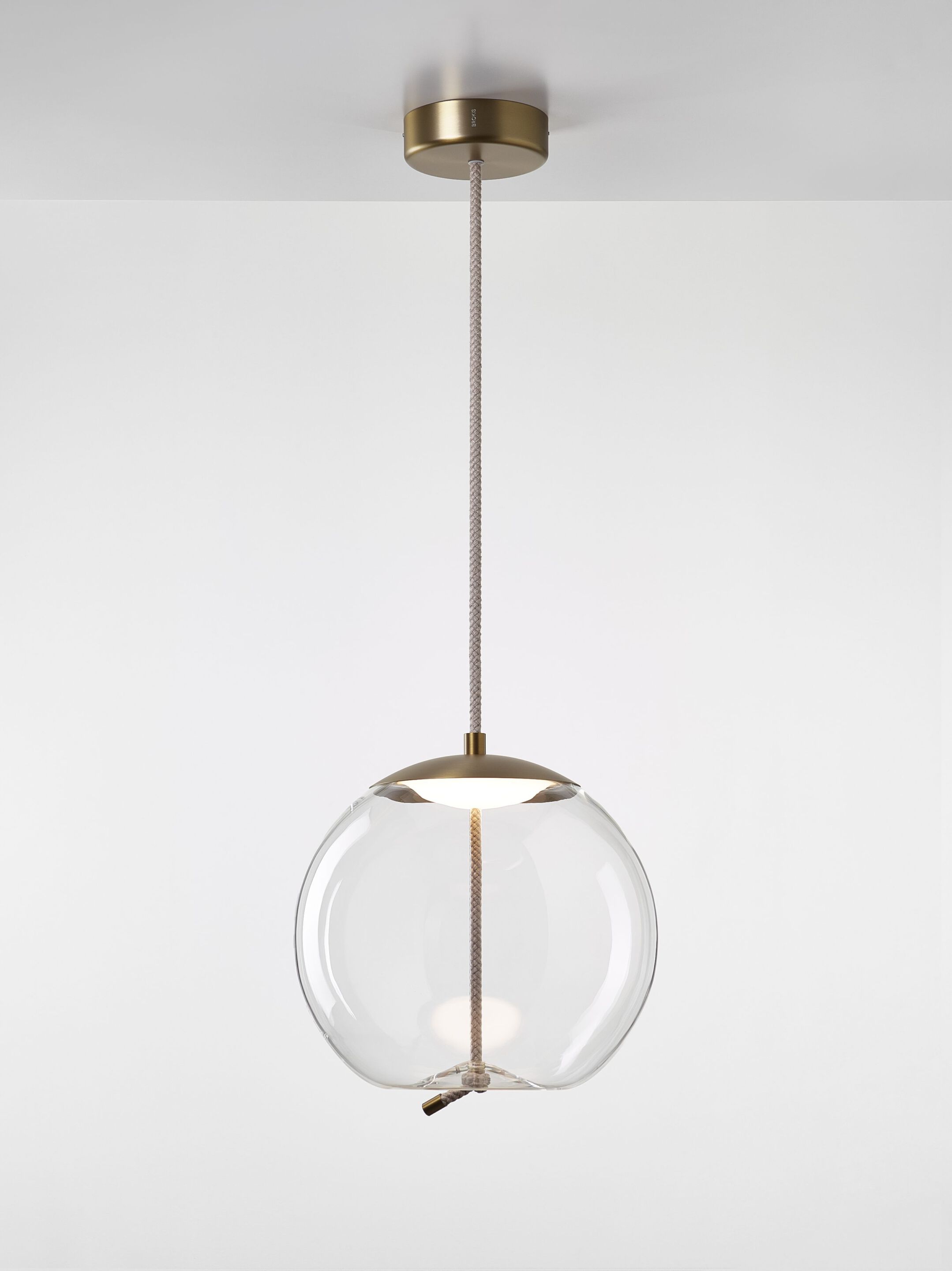 Выдувное стекло светодиодный подвесной светильник BROKIS Узел ARCH-00114866 - Вид №53