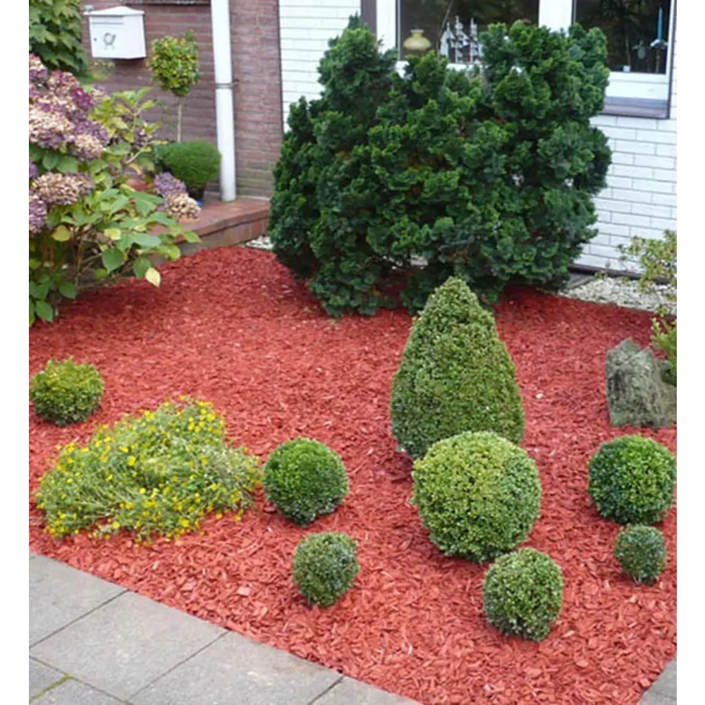 Santreyd Декоративная щепа красная 50 л для ландшафтного дизайна 87655105 STLM-1437535 - Вид №4