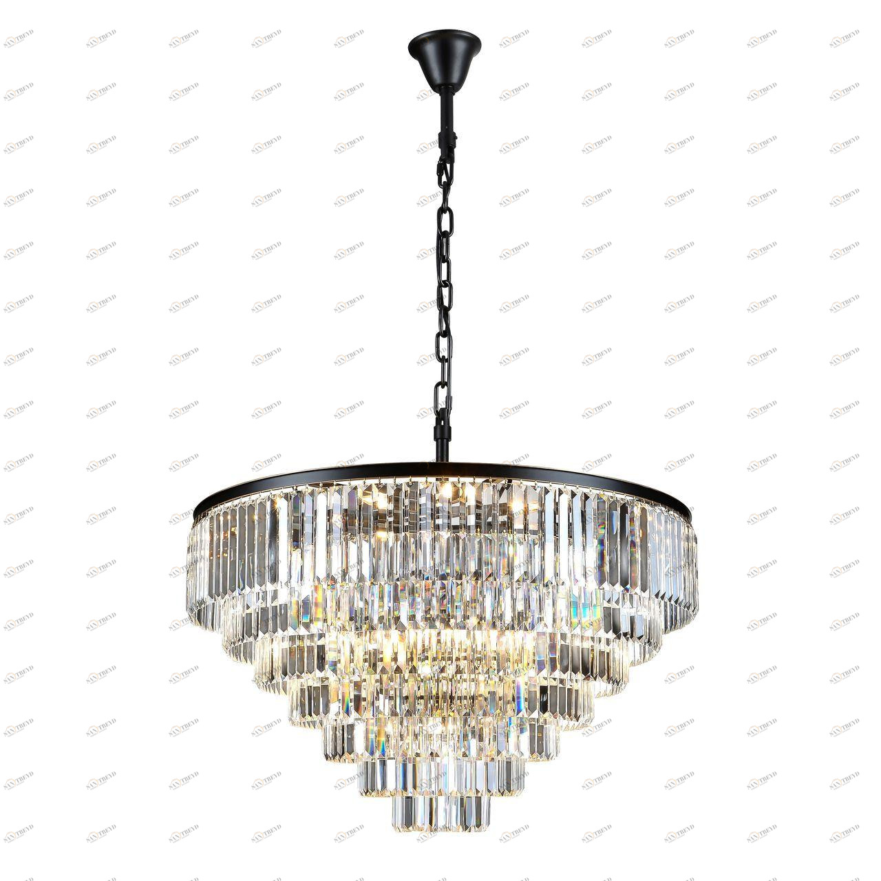 Подвесная люстра Divinare Nova 3001/01 LM-25 DIVINARE ДИЗАЙНЕРСКИЕ, NOVA 109213 Черный 