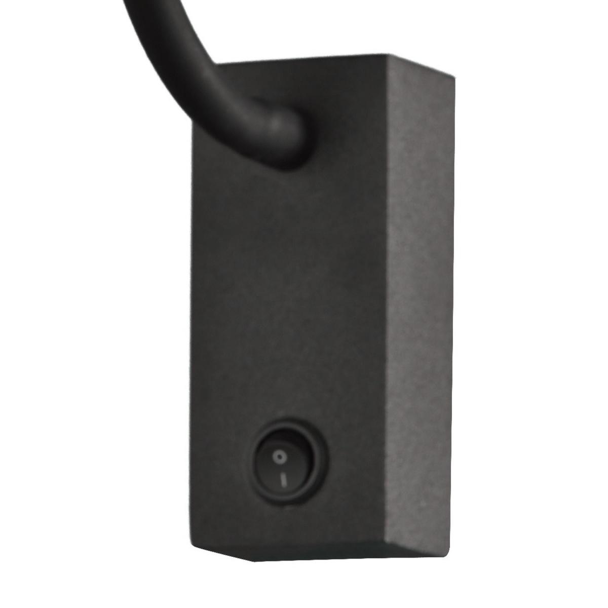 062037 Настенный светильник 6049 черный Mantra Boavista  - Вид №1