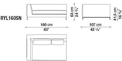 B&B Italia Модульный угловой диван из ткани Ray sun-id-1435354 - Вид №18