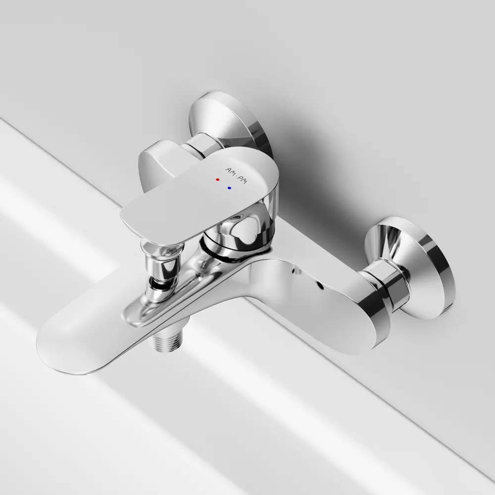 Смеситель для ванны AM.PM F9ML1000 хром с керамическим картриджем 89346494 Moxie STLM-1336917 - Вид №12