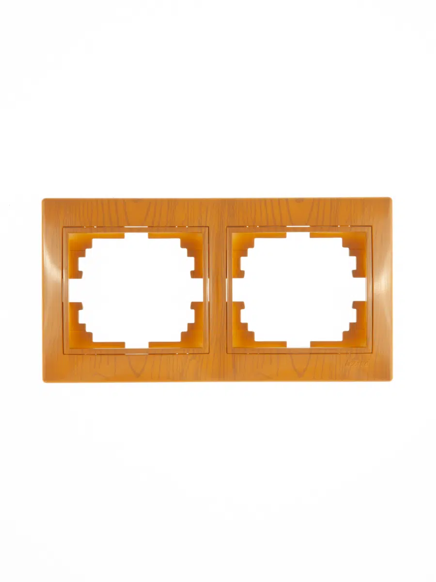 MIRA Рамка 2-ая горизонтальная ольха LEZARD 701-0700-147