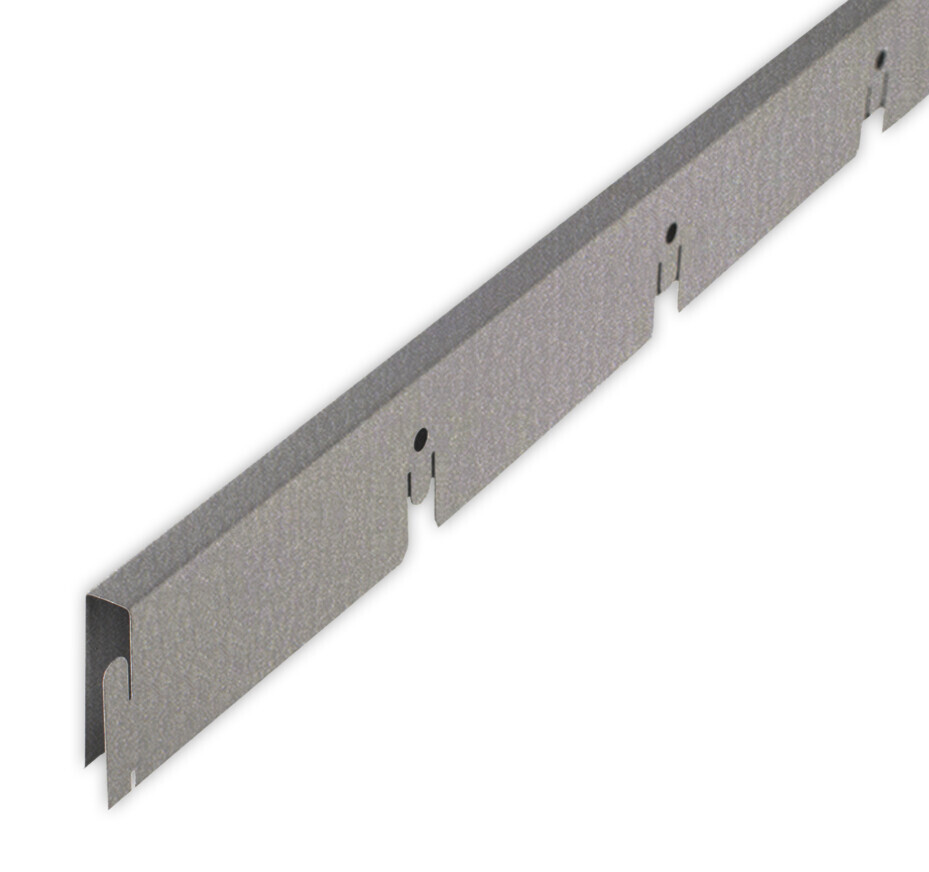 82151777 Рейка направляющая грильято 100x100x40 мм серый 2.4 м STLM-0020493 АЛБЕС 