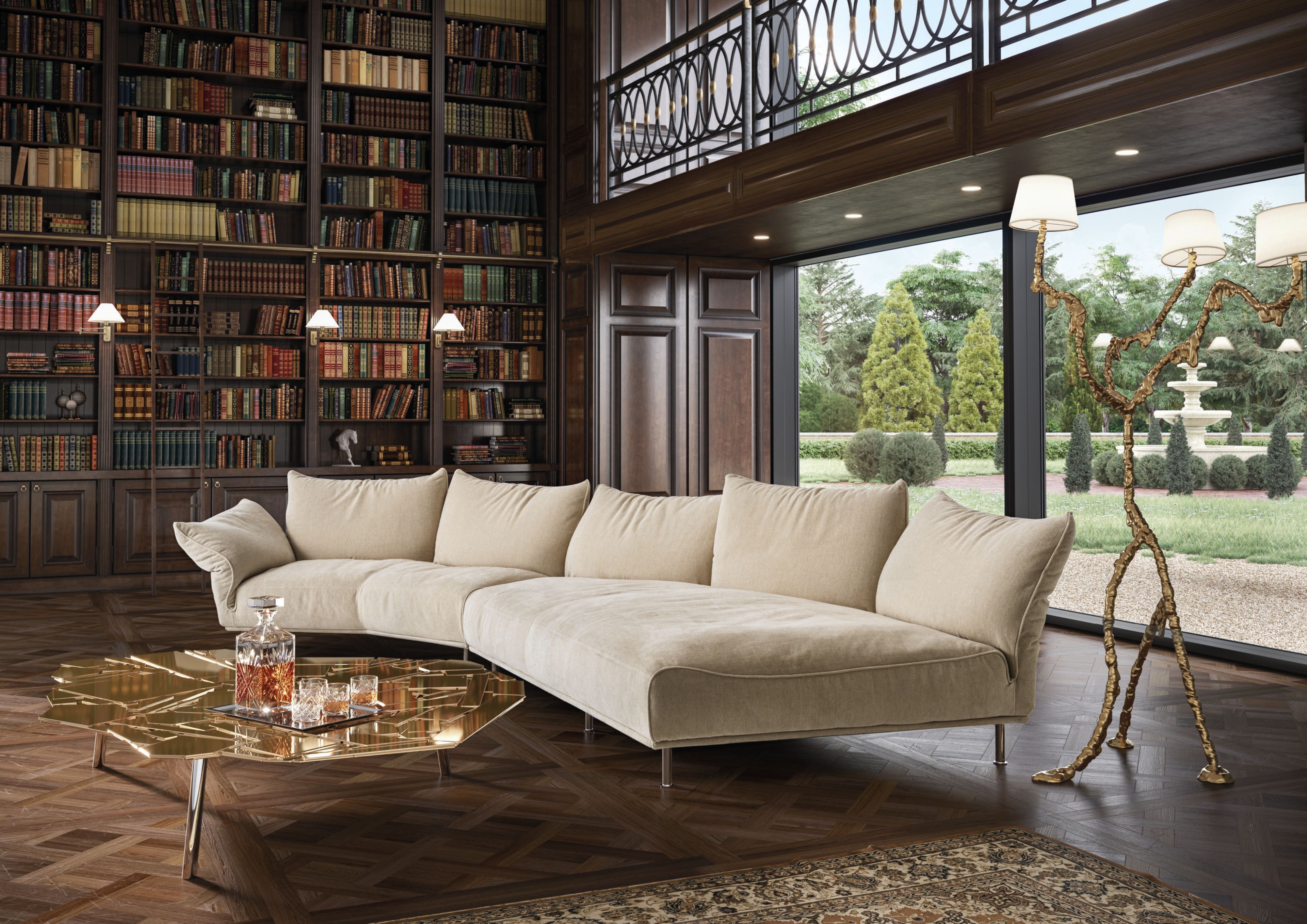 Диван Edra для интерьера ARCH-00100995 - Вид №10