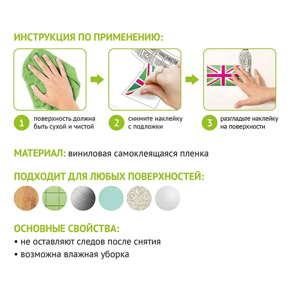 Наклейка Пряники домики ST-0460 30x50см 1 шт 86170841 STLM-2133909 DIVINO  - Вид №3
