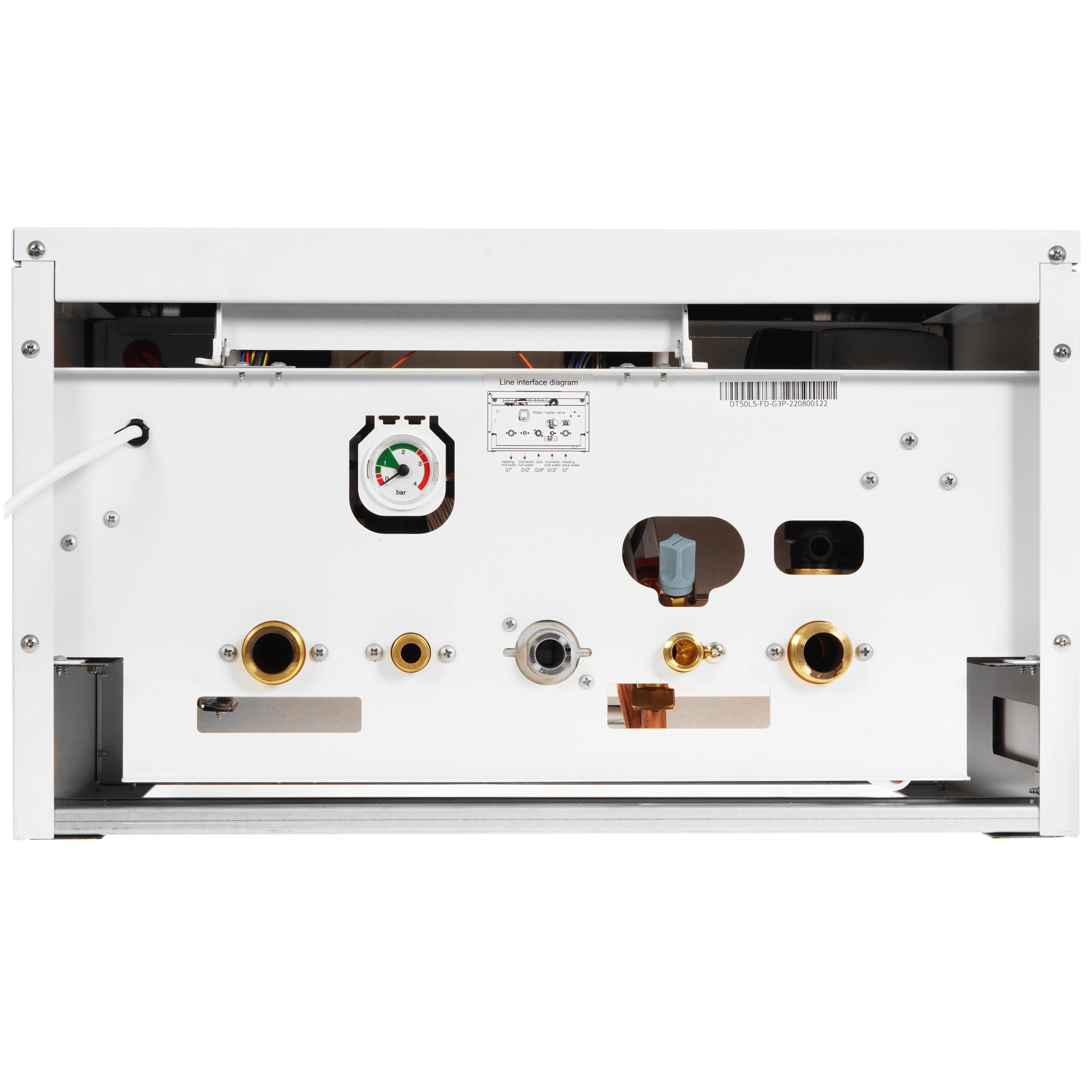 9961221 Газовый котел HUBERT AGB 50DС настенный STDN-0091394 - Вид №5