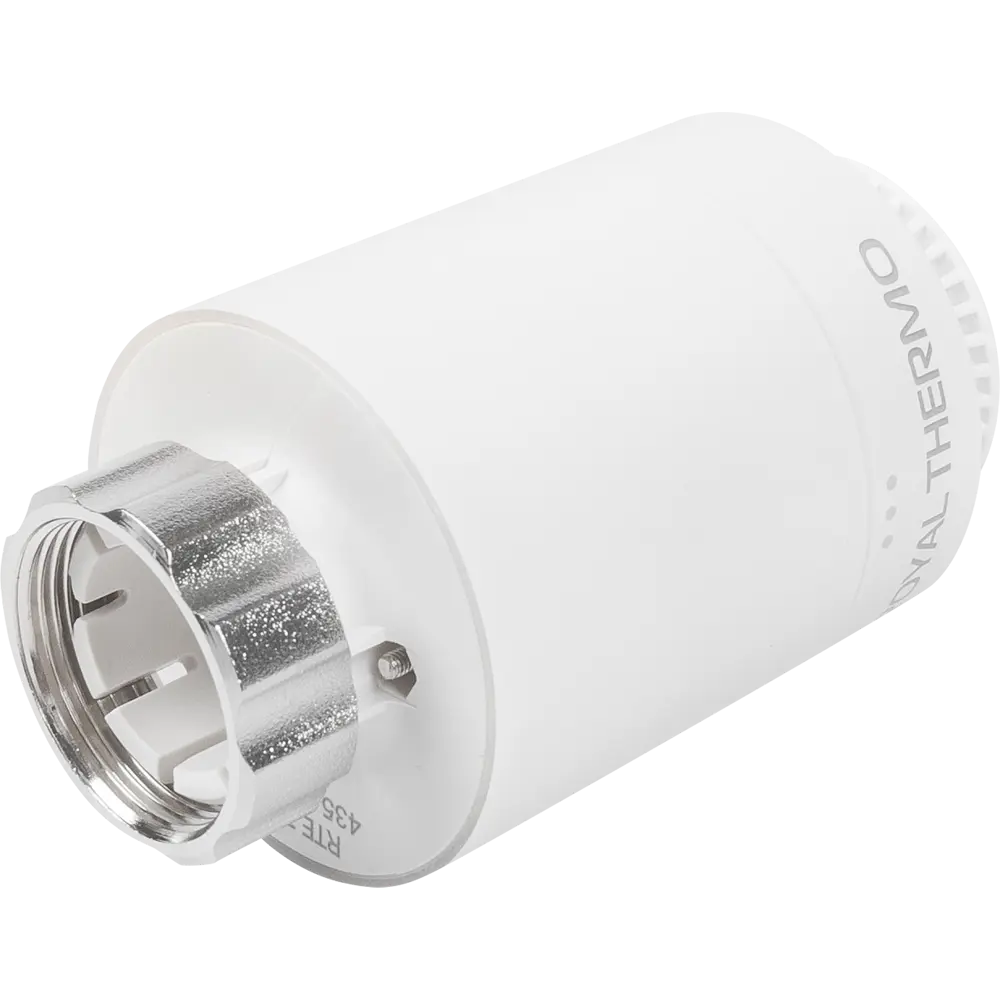 84335010 Термостатическая головка жидкостная Royal Thermo Smart Heat M30x1.5 белая STLM-0048520  - Вид №2