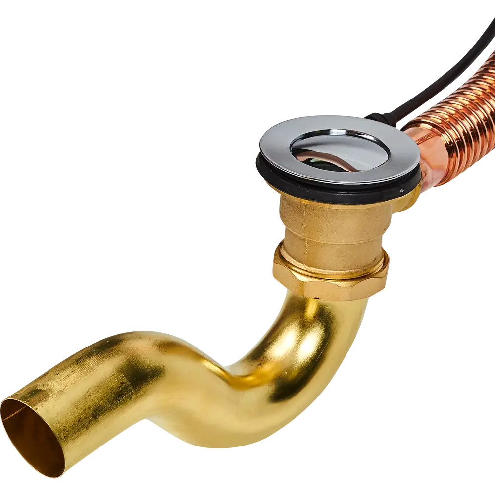 Слив-перелив Vidage золотистый для элегантной ванной 85199679 STLM-0059758 - Вид №1