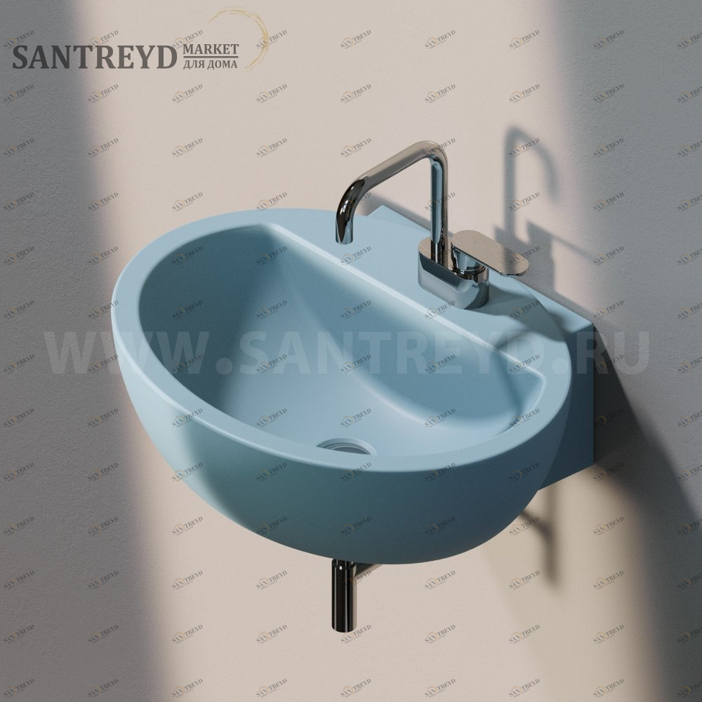 DP4825014 Подвесная раковина настенная овальная Ceramica Flaminia Dip