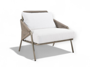 Ткань сад стул с подлокотниками