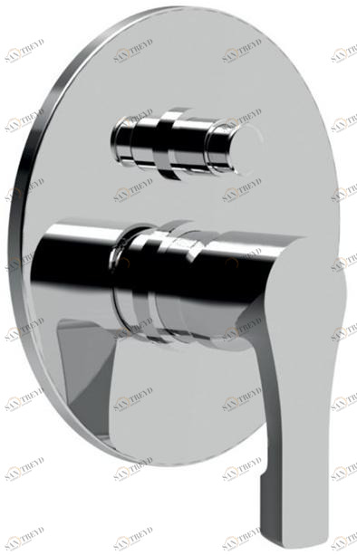 Rubinetteria Giulini Смеситель для душа, однорычажный, с переключателем Ego F5713