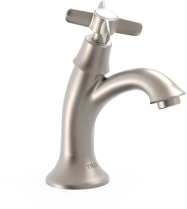 Кран для умывальника TRES CLASIC с 1 выпуском воды-24250301AC TRES