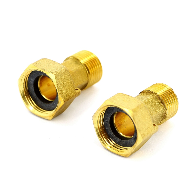 Разъемные соединения для водосчетчиков пломбируемые (2 шт) TIEMME 3/4" х 1/2" 1500035 - Вид №3