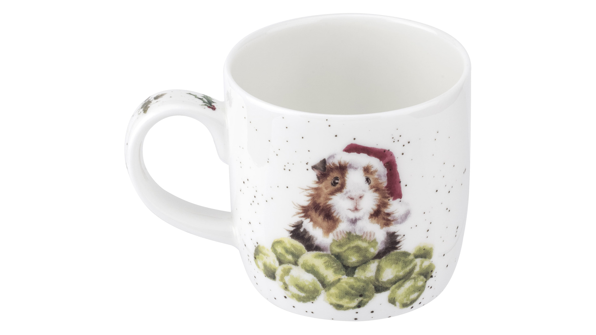 10659200 Royal Worcester Кружка Royal Worcester Забавная фауна.Брюссельская капуста тоже праздничное блюдо 310мл, фарфор Фарфор костяной  - Вид №1