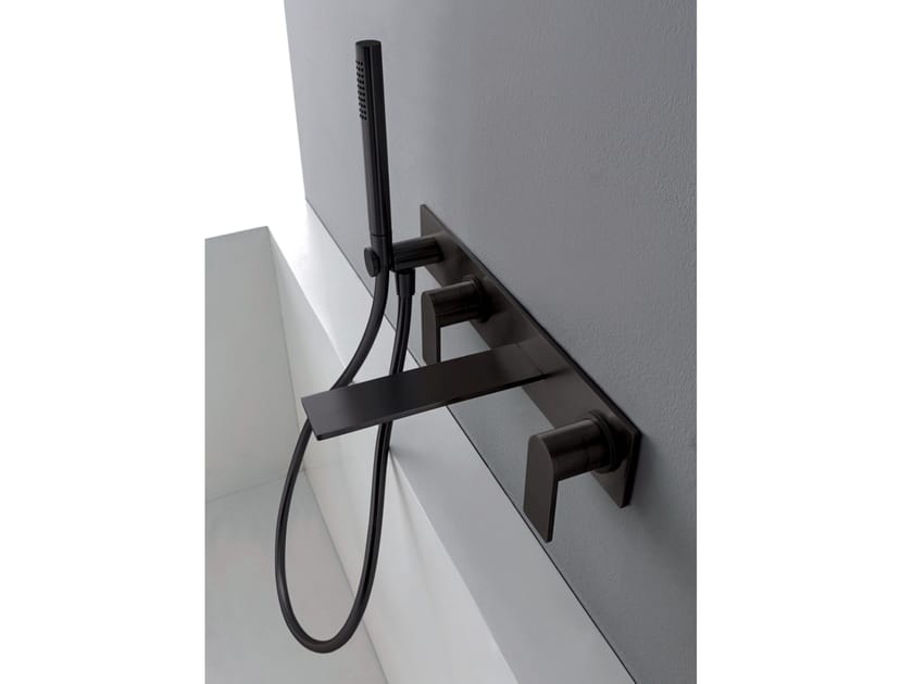 Смеситель для ванны из нержавеющей стали с ручным душем Rubinetterie Treemme 3.6 ARCH-00121346