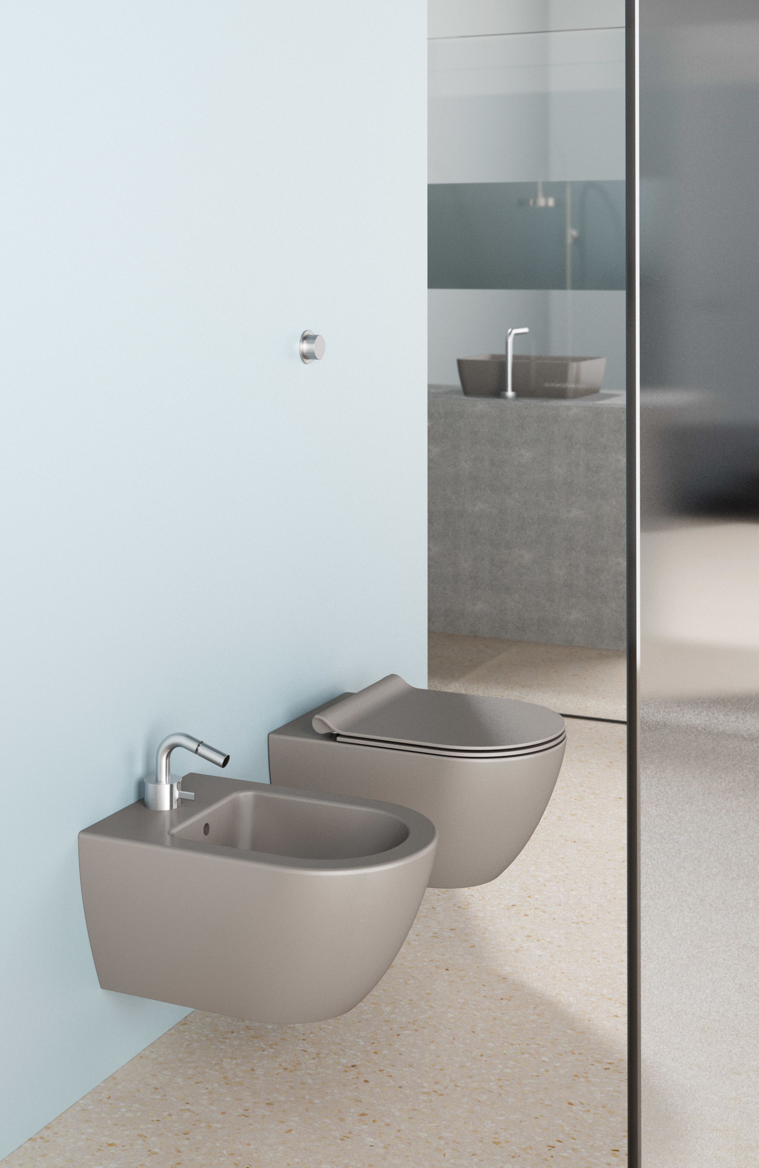 Керамический настенный туалет GSI ceramica Color Elements ARCH-00096377 - Вид №13