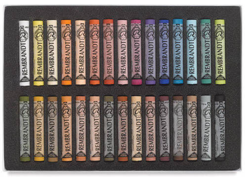 31823033 Набор пастели Rembrandt 30цв основные картонная упаковка Портрет Royal Talens 