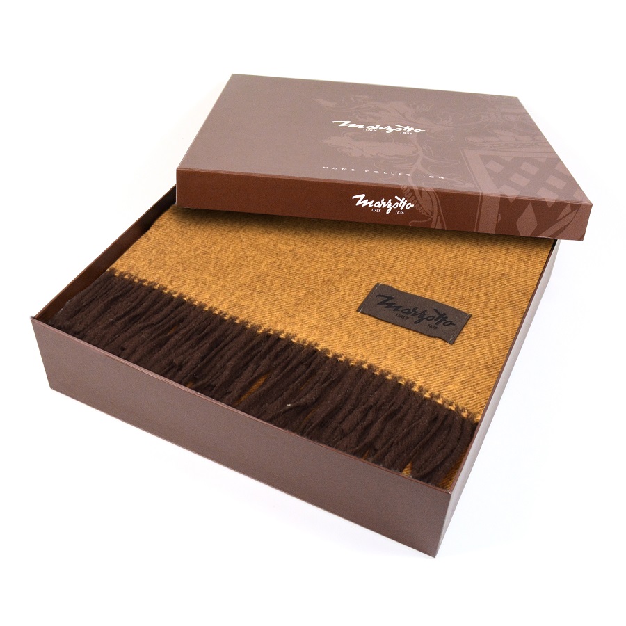 Плед Ermes, 130х180 см, горчичный MARZOTTO ERMES1310 - Вид №2