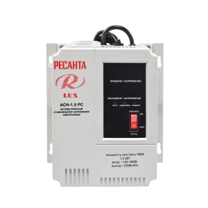 Стабилизатор напряжения Ресанта АСН-1.5 РС 1.5 кВт