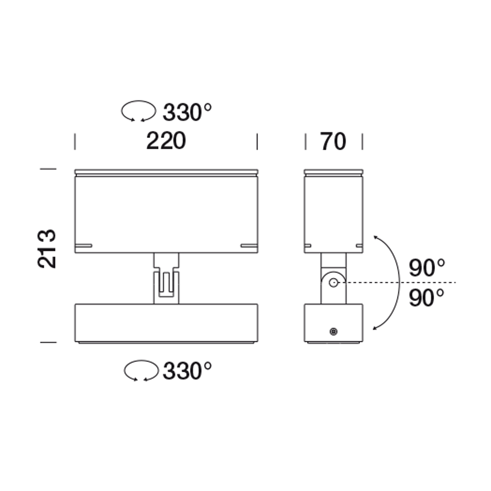 8820613 Проектор Platek TARGET LARGE Proiettore  TARGET LARGE Floodlight - 16 LED 3000K 24°  - Вид №6