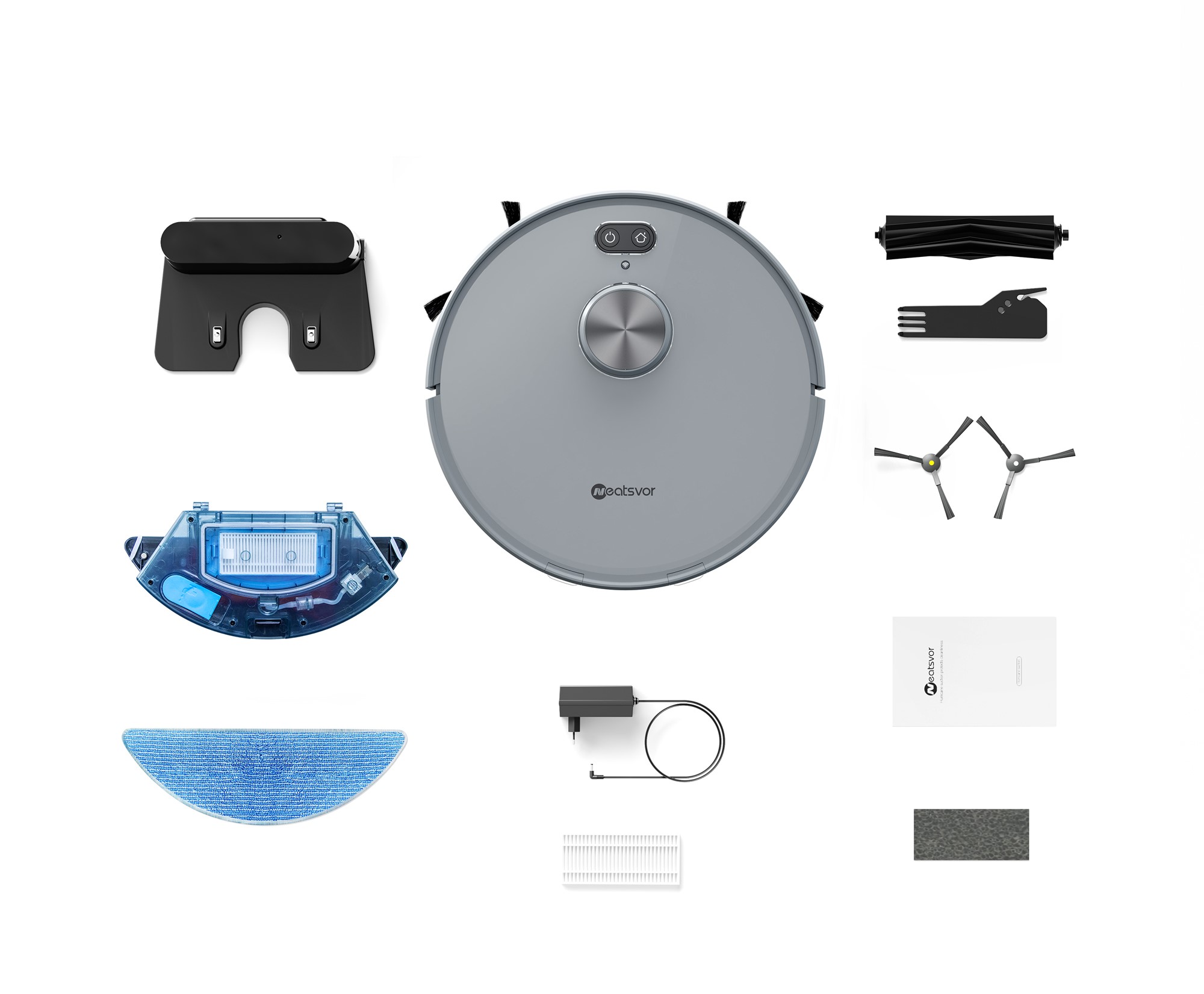 5634253 Робот-пылесос Neatsvor N7 серый STDN-0018451 - Вид №5