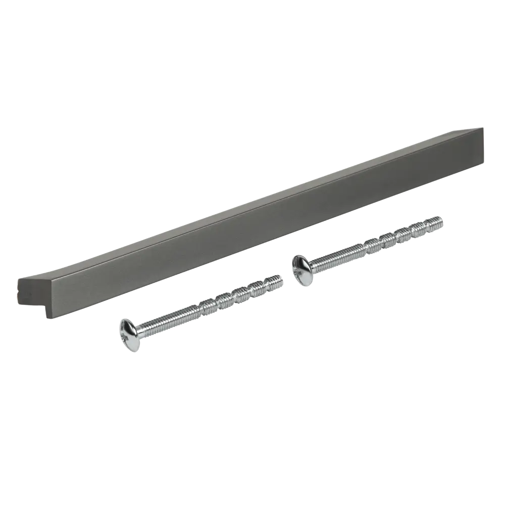 86858649 Ручка мебельная 710 128 мм цвет матовый графит STLM-1004924 Jet  - Вид №2