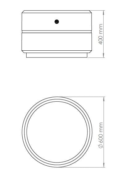 Бетонная плантатор ENCHO ENCHEV - ETE 15/17 ARCH-00126483 - Вид №5