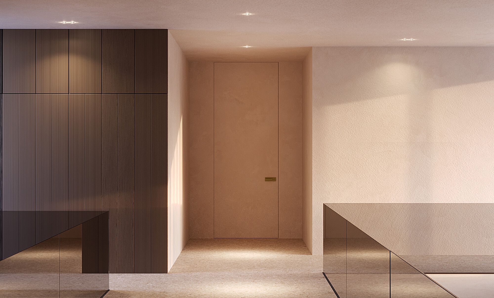 Заливка формы алюминиевый утопленный светодиодный прожектор Panzeri Eddie ARCH-00058291 - Вид №3