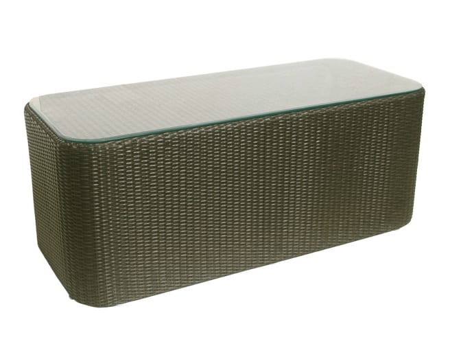 Журнальный столик из синтетического волокна Il Giardino di Legno Sentosa ARCH-00112690