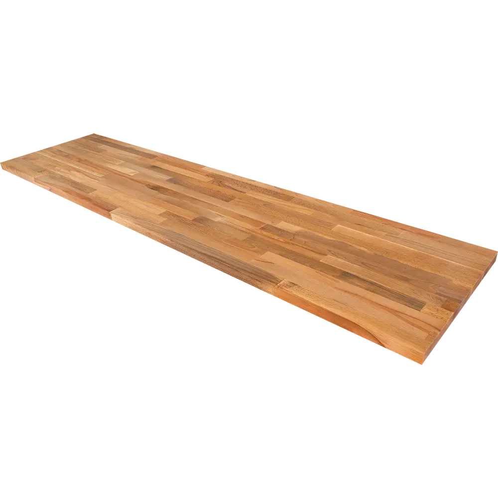 Столешница 300x60x3.8 см массив дерева цвет бук Santreyd STLM-2165808 - Вид №3