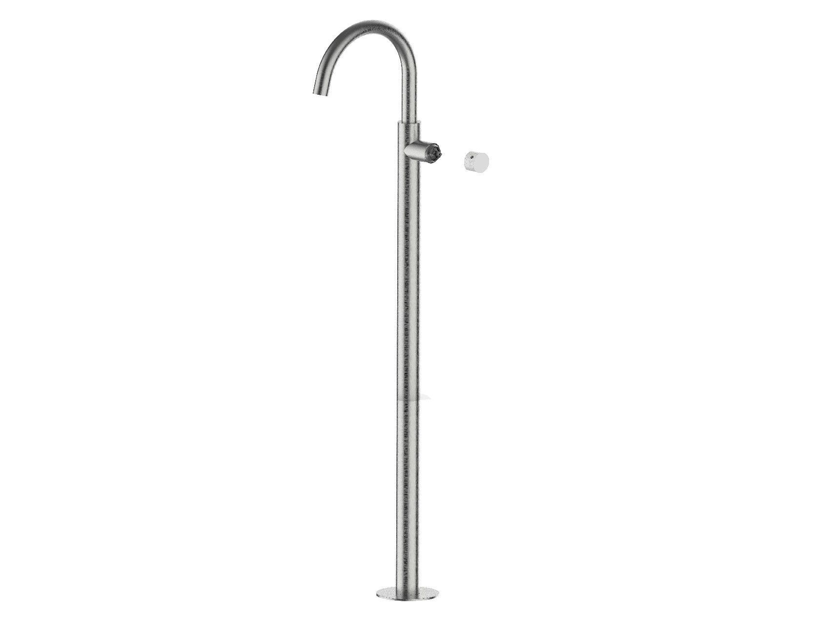 Смеситель для раковины из нержавеющей стали с ограничителем расхода Rubinetterie Frattini Pepe XLS 316 ARCH-00115869