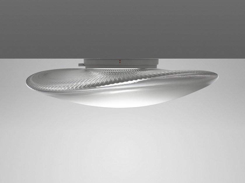 Fabbian Светодиодный потолочный светильник из дутого стекла Loop sun-id-1379263 - Вид №4