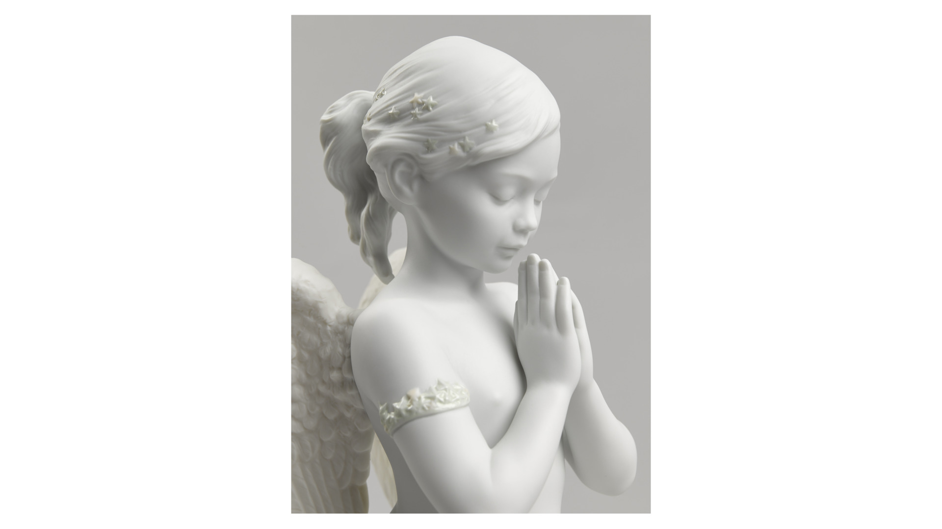 10669082 LLADRO Фигурка Lladro "Небесная молитва" 26х30см Фарфор Lladró  - Вид №4