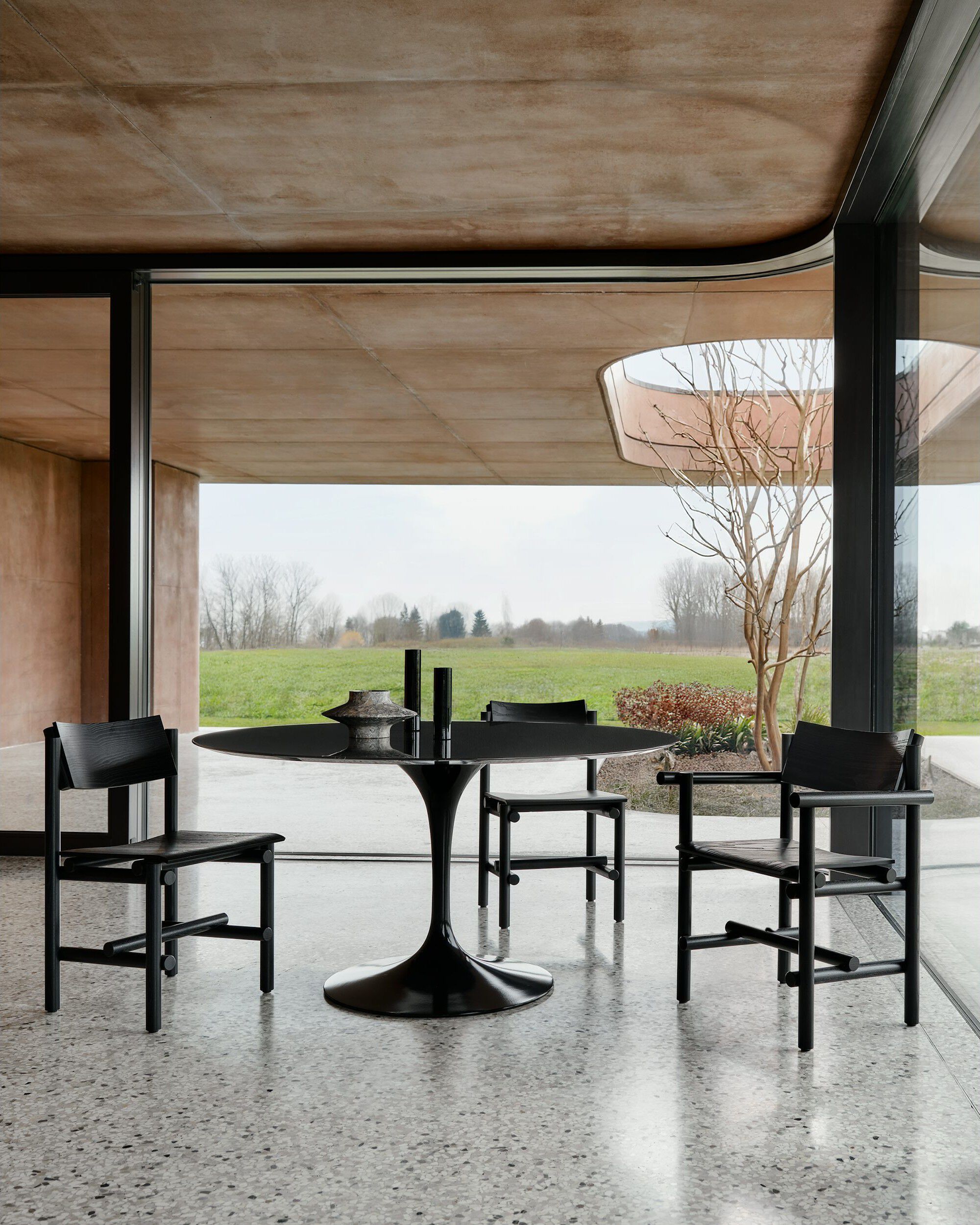 Деревянный стул с подлокотниками Knoll Muecke Wood ARCH-00127627 - Вид №15