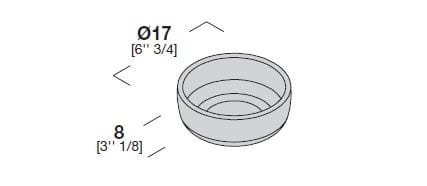 Блюдце из Korakril™ Rexa JAPAN ARCH-00035967 - Вид №7