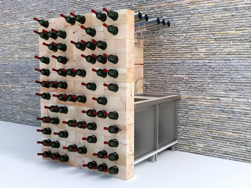 CRAFTWAND Винный погреб / подставка для бутылок из бука Craftwand® sun-id-1514036 - Вид №3